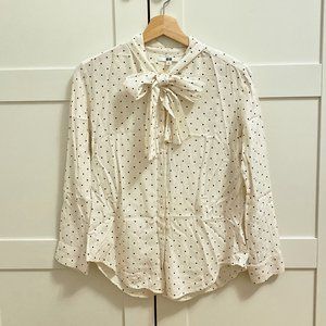 UNIQLO Polka Dot Blouse